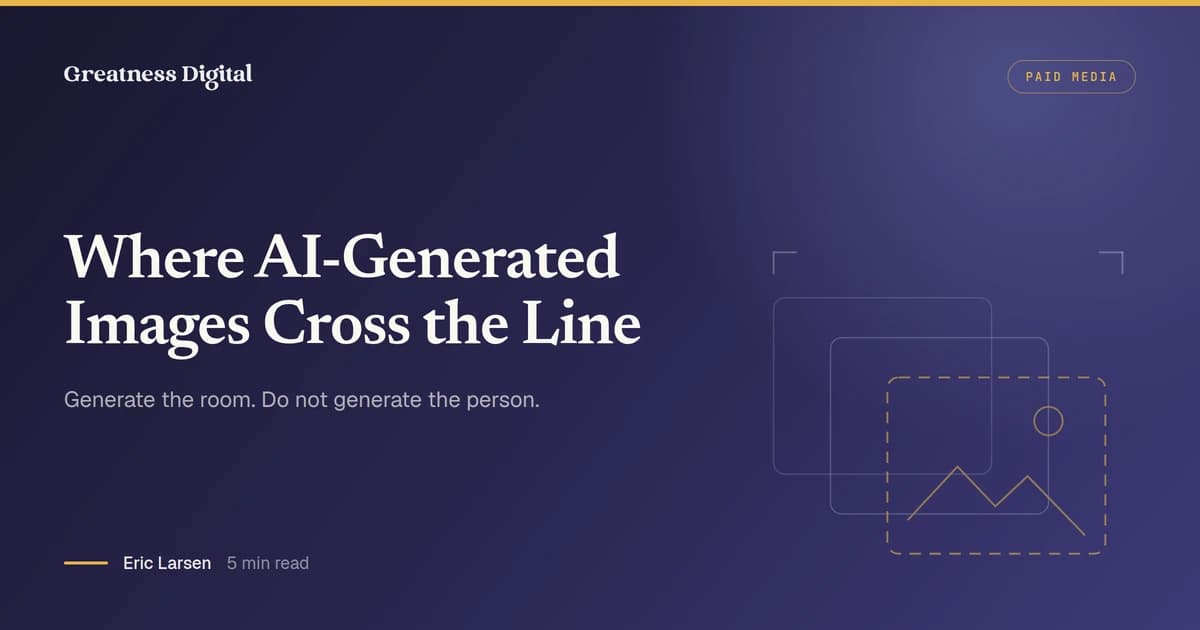 Where AI-Generated Images Cross the Line in Senior Care Marketing