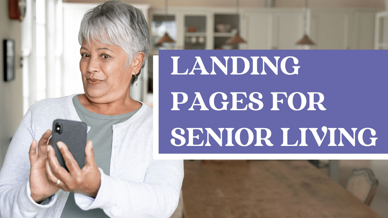 Landing pages seniors